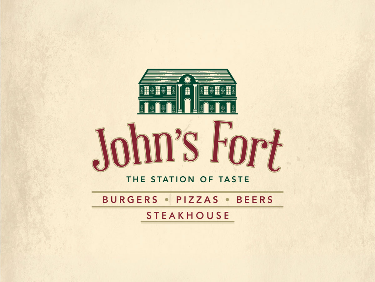 Logo John's Fort – steakhouse, burger e pizza